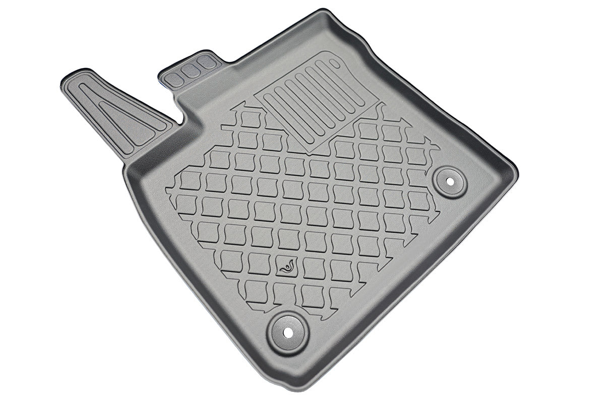 3D Automatten voor Ford Transit Courier (2014-2023), 2-zits - TPE-Rubber - 2-delig
