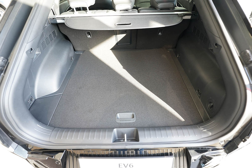 Guardliner kofferbakmat voor Kia EV6 (vanaf 10.2021), hoge laadvloer - TPE-Rubber