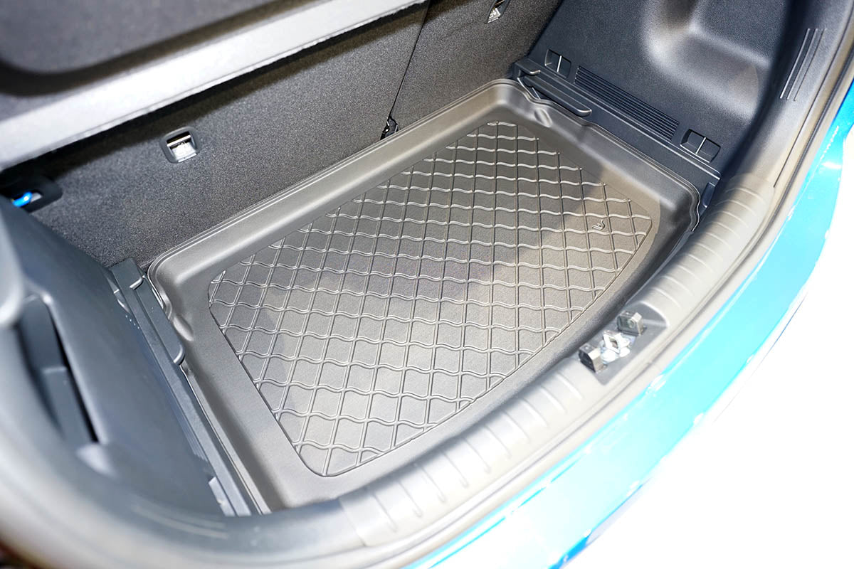 Guardliner kofferbakmat voor Kia Rio (YB) (02.2017-2023), lage laadvloer - TPE-Rubber
