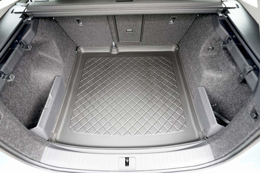 Guardliner kofferbakmat voor Skoda Enyaq iV (ook Coupe) vanaf 2021- (ook facelift na 2025), lage laadvloer - TPE-Rubber