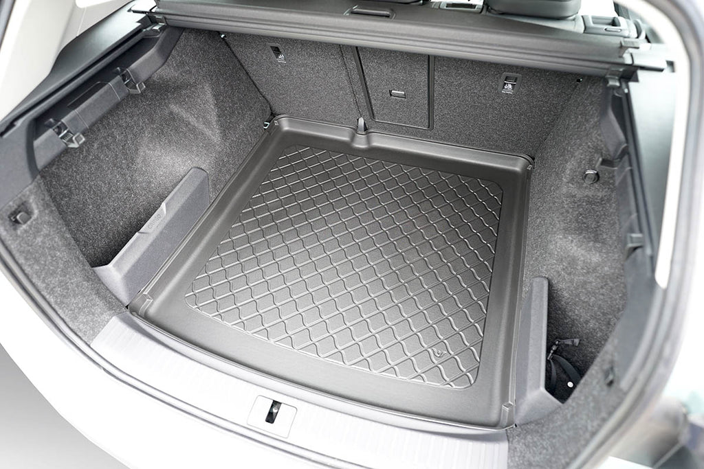 Guardliner kofferbakmat voor Skoda Enyaq iV (ook Coupe) vanaf 2021- (ook facelift na 2025), lage laadvloer - TPE-Rubber