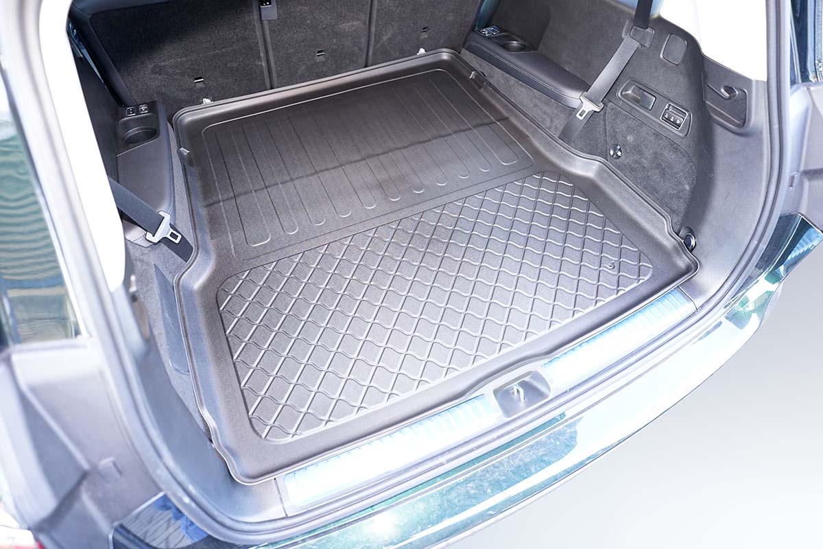 Guardliner kofferbakmat voor Mercedes GLS (X167) (vanaf 2019), 7-zits, ingeklapte 3e zitrij. - TPE-Rubber