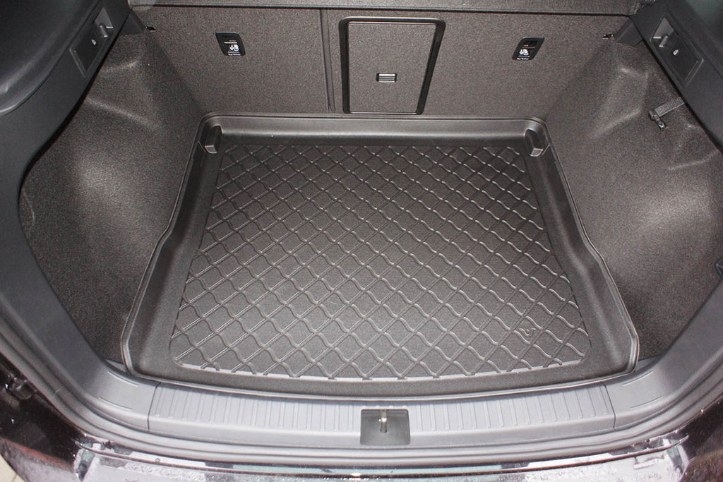 Guardliner kofferbakmat voor Seat Ateca, Cupra Ateca (KH7) (vanaf 2016), verstelbare laadvloer - TPE-Rubber