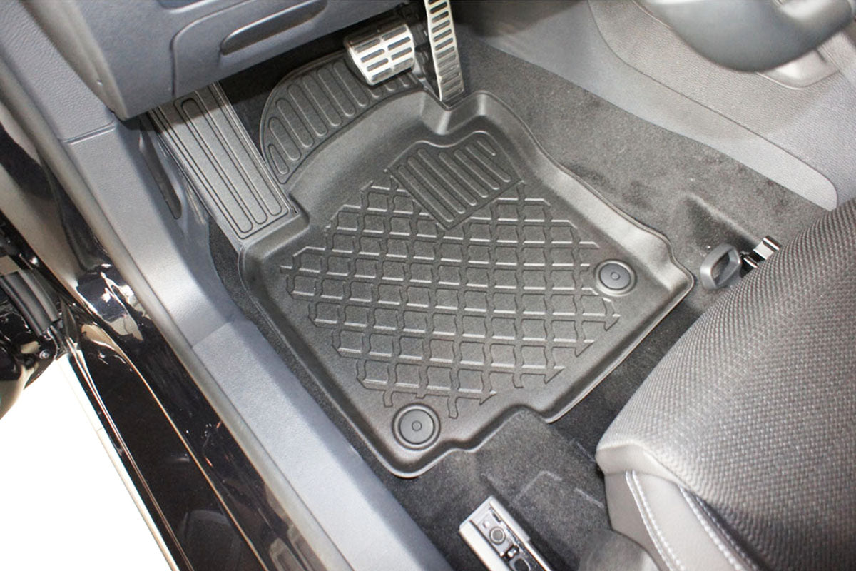 3D Automatten voor Volkswagen Golf 5, Golf 6, Jetta, Scirocco, Skoda Octavia 2 vanaf 2003 - TPE-Rubber - 4-delig