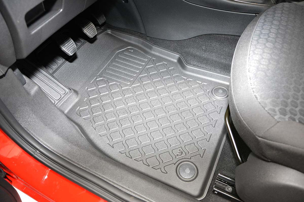 3D Automatten voor Opel Corsa D en Corsa E (2006-2019) - TPE-Rubber - 4-delig