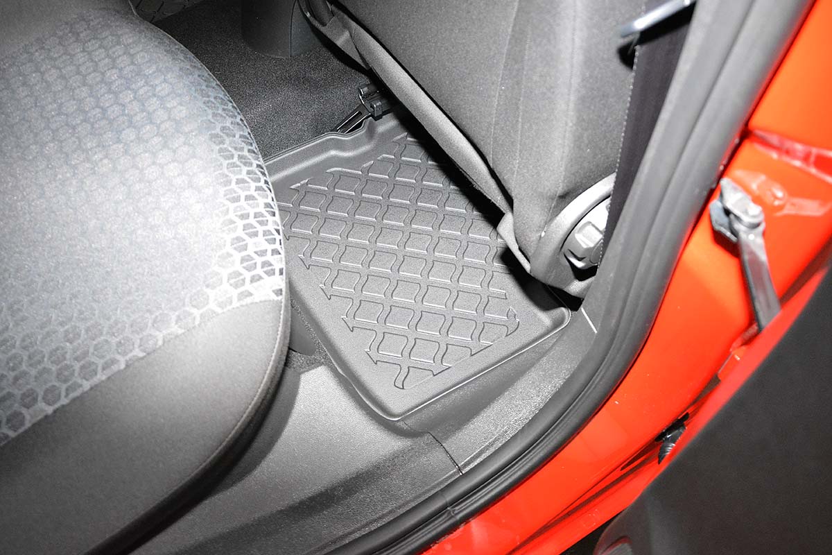 3D Automatten voor Opel Corsa D en Corsa E (2006-2019) - TPE-Rubber - 4-delig