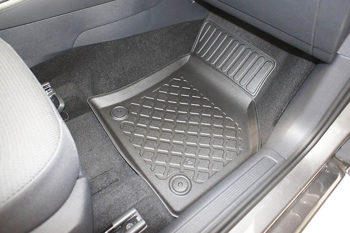 3D Automatten voor Seat Leon 4 (KL), Cupra Leon en Volkswagen Golf 8 Variant (vanaf 2020-) - TPE-Rubber - 4-delig