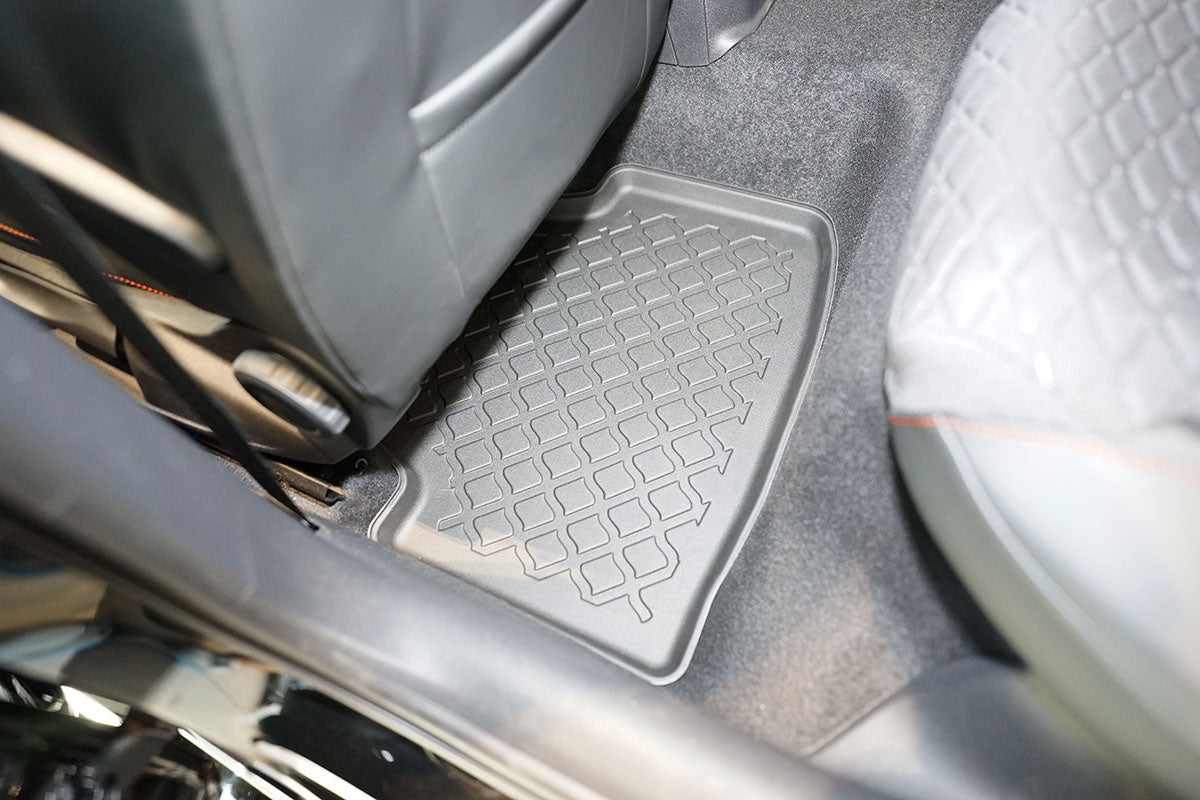 3D Automatten voor Seat Leon 4 (KL), Cupra Leon en Volkswagen Golf 8 Variant (vanaf 2020-) - TPE-Rubber - 4-delig