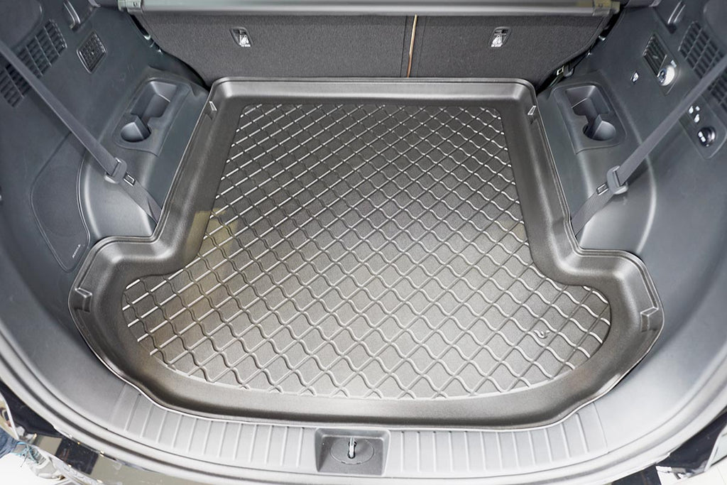 Guardliner kofferbakmat voor Hyundai Santa Fe 4 (TM) Facelift (11.2020-2024), 7-zits - TPE-Rubber
