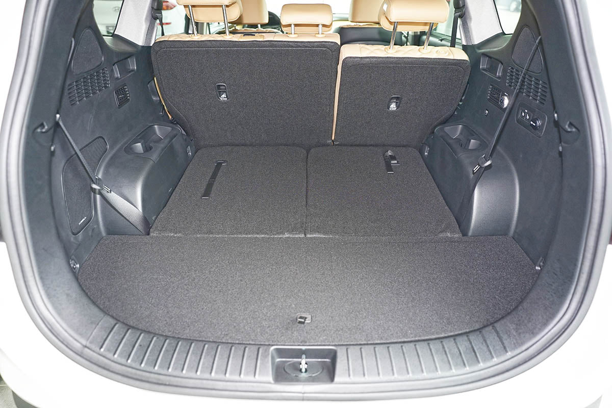 Guardliner kofferbakmat voor Hyundai Santa Fe 4 (TM) Facelift (11.2020-2024), 7-zits - TPE-Rubber