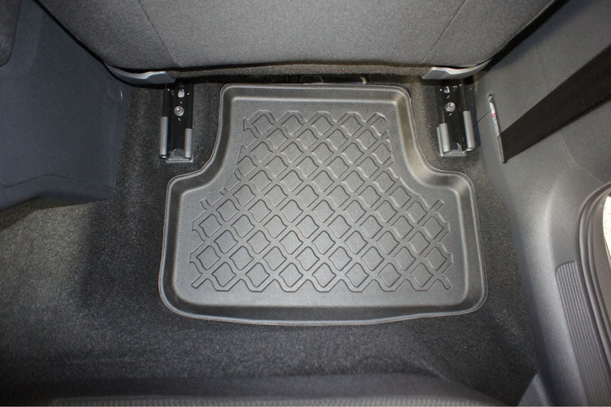 3D Automatten voor Volkswagen Golf 7, Golf 8 en Seat Leon 3 (5F) (vanaf 2012-) - TPE-Rubber - 4-delig
