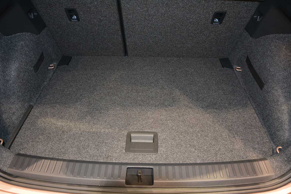 Guardliner kofferbakmat voor Seat Arona (KJ7) (vanaf 11.2017), verstelbare laadvloer - TPE-Rubber