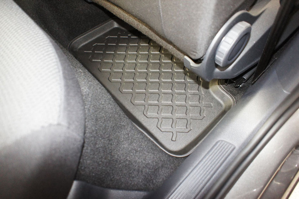 3D Automatten voor Volkswagen Golf 7, Golf 8 en Seat Leon 3 (5F) (vanaf 2012-) - TPE-Rubber - 4-delig