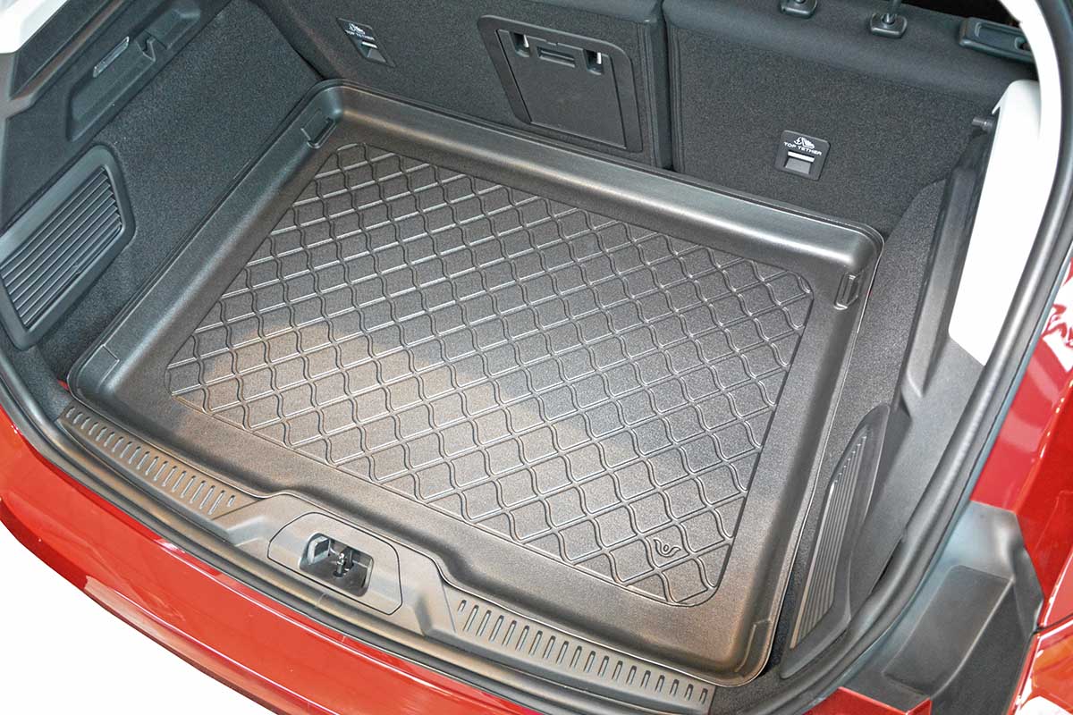 Guardliner kofferbakmat voor Ford Focus MK4 Hatchback (vanaf 09.2018), hoge laadvloer - TPE-Rubber