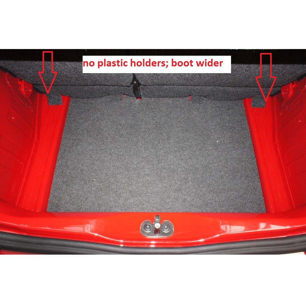 Guardliner kofferbakmat voor Skoda Citigo, Seat Mii (10.2011-2019) - TPE-Rubber