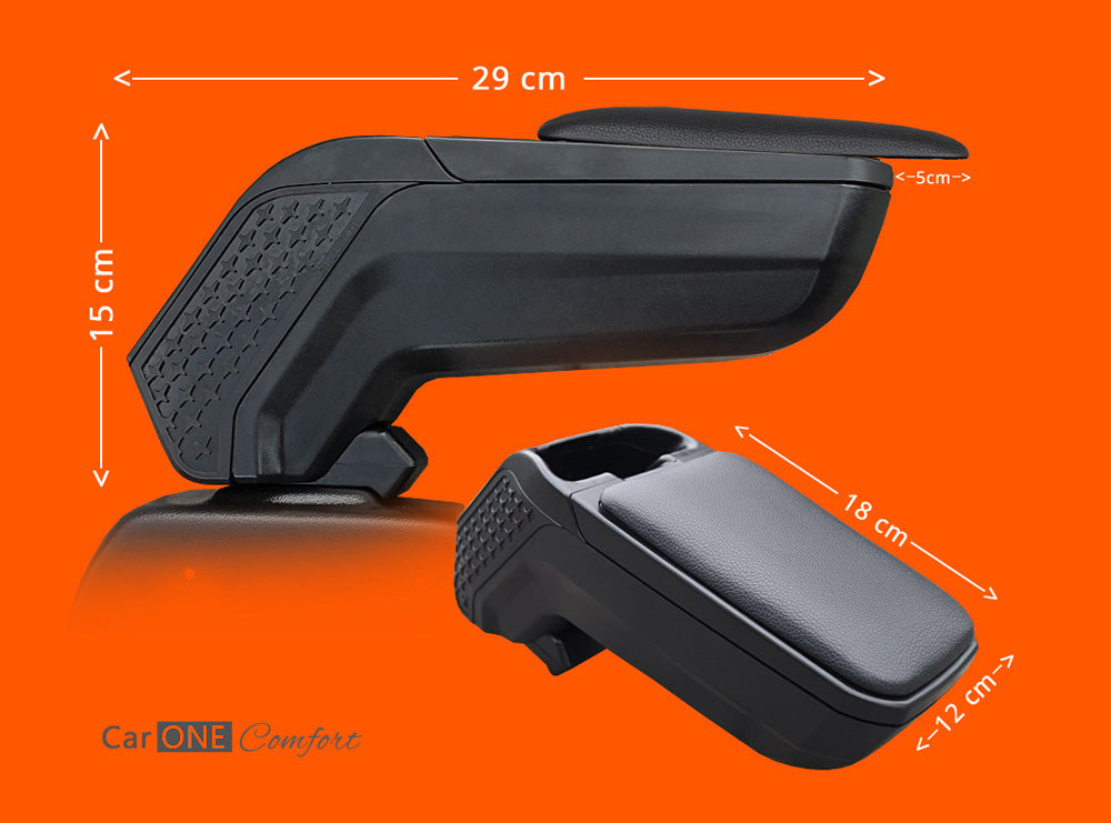 Armsteun voor Toyota Aygo X vanaf 2022- - Kunstleer - Zwart