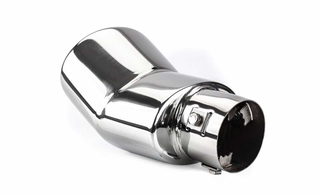 Universeel RVS uitlaat sierstuk - MT 005