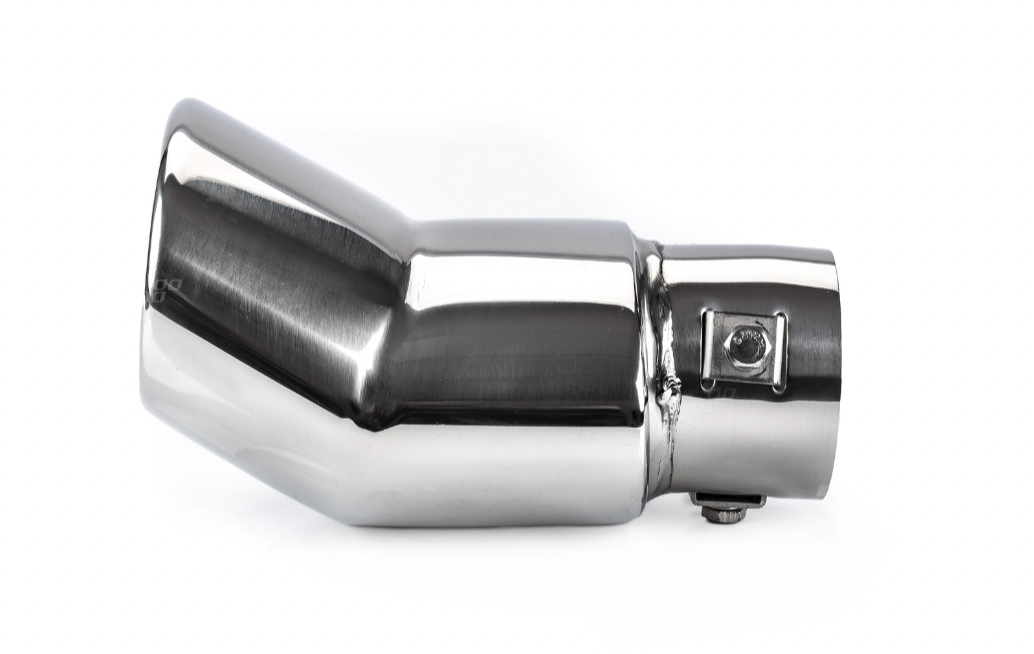 Universeel RVS uitlaat sierstuk - MT 005