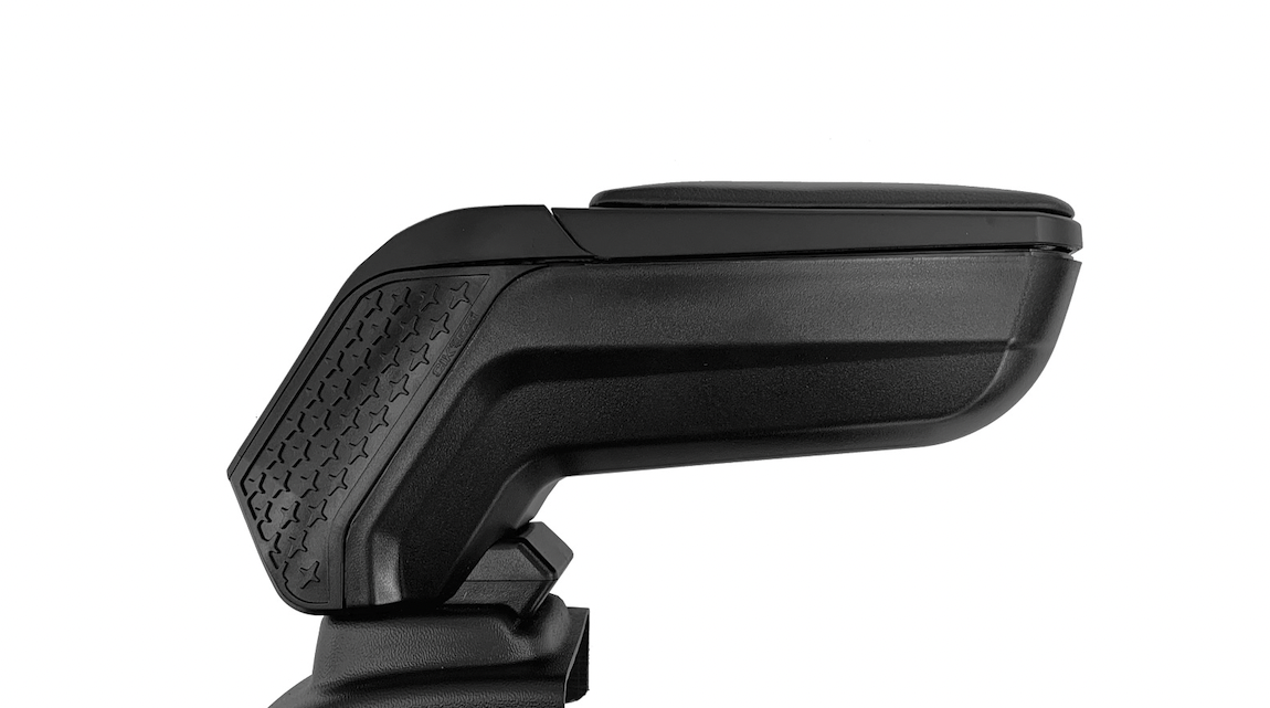 Armsteun voor Ford Fiesta MK7 vanaf 2017- en Ford Puma vanaf 2019- - Kunstleer - Zwart