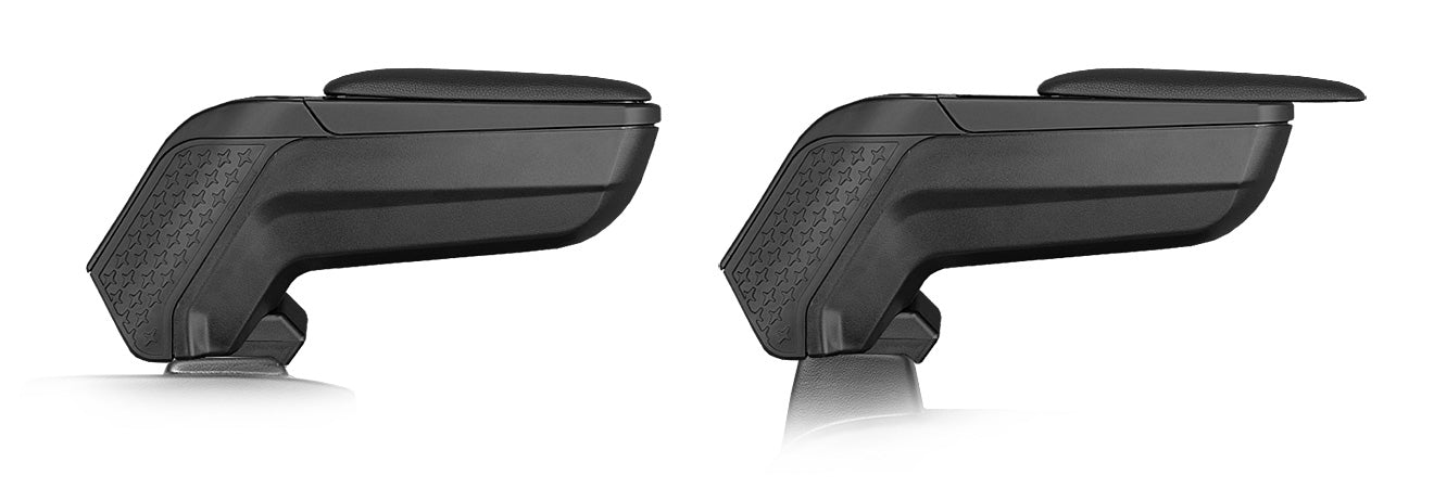 Armsteun voor MINI Cooper R56 met bouwjaar 2006-2013 - Kunstleer - Zwart